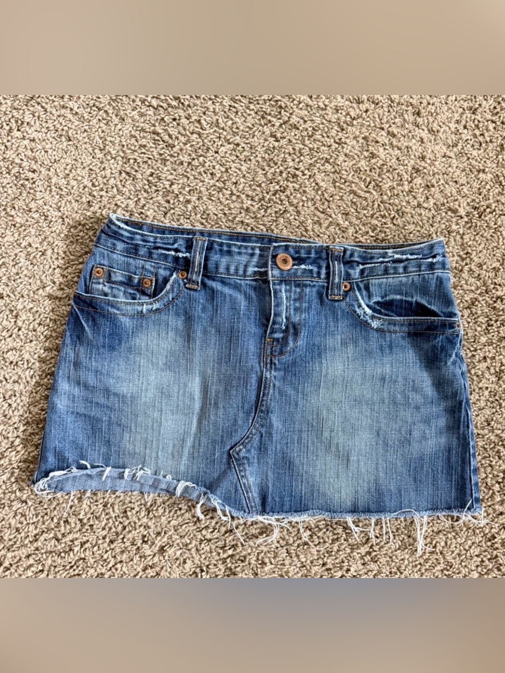 American Eagle Denim Mini Skirt